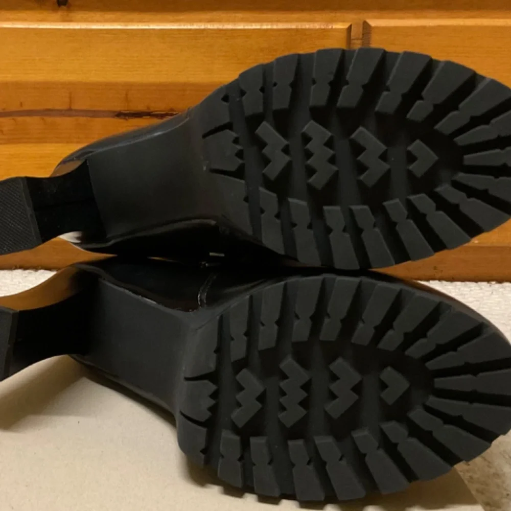 unbranded black ankle boots